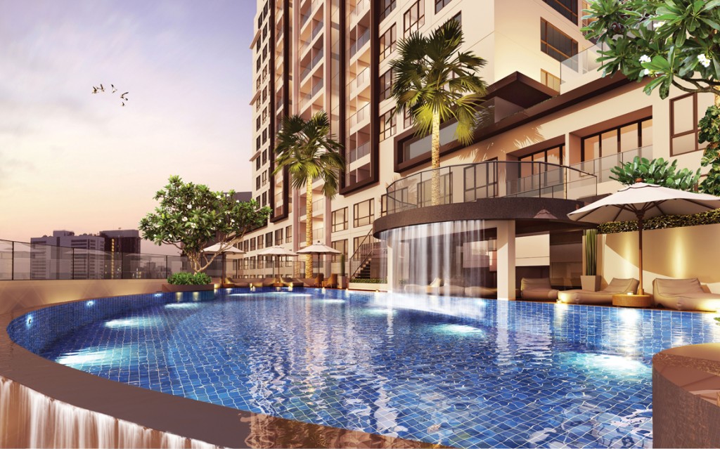 Swimming pool - 15 Sukhumvit Residences Bangkok condo2